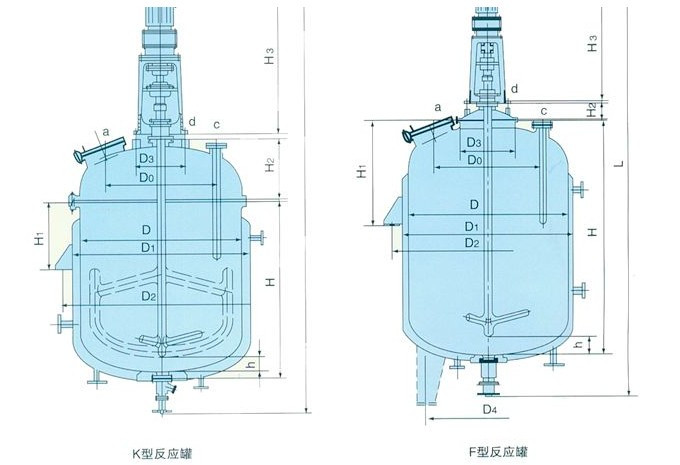 搪玻璃電加熱反應(yīng)釜